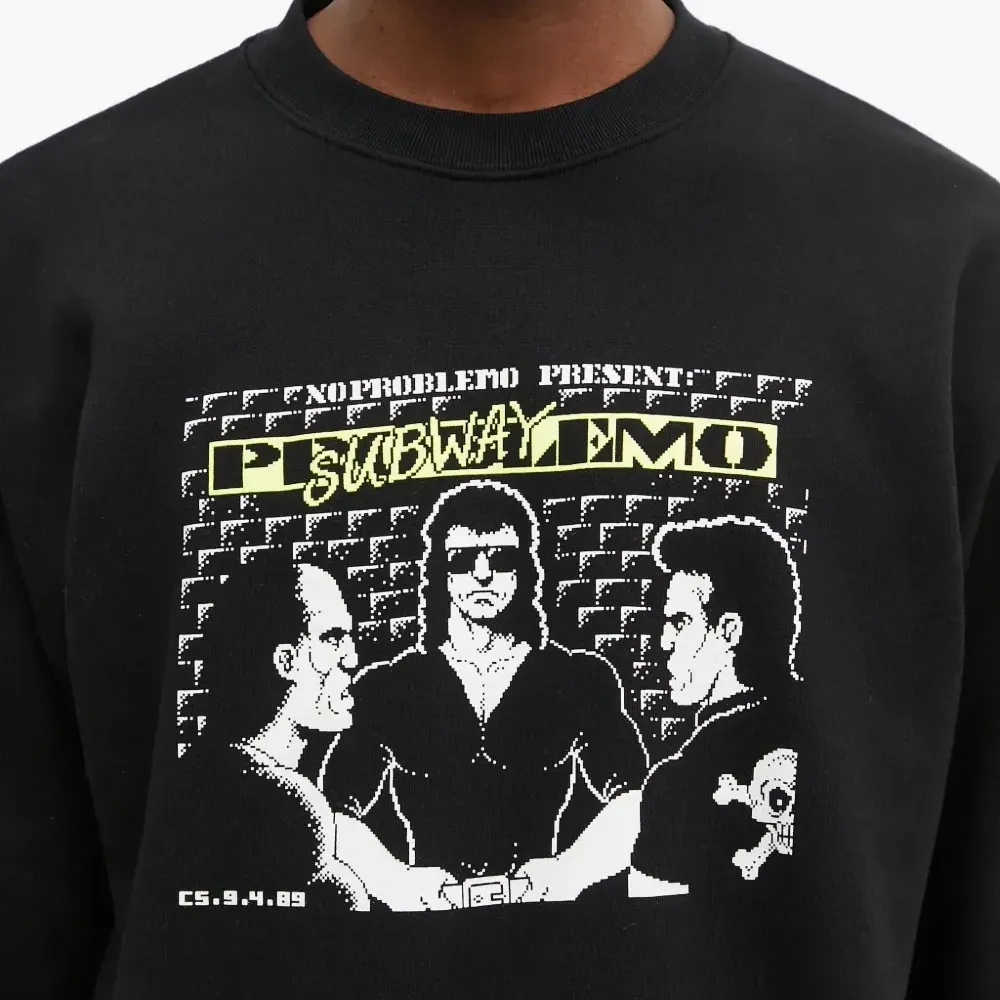 Толстовка с графичным принтом