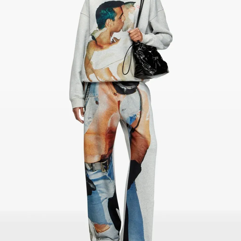 худи с принтом Kiss из коллаборации с Tom of Finland Foundation