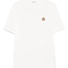 футболка с нашивкой-логотипом