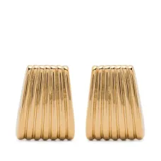 Серьги в рубчик