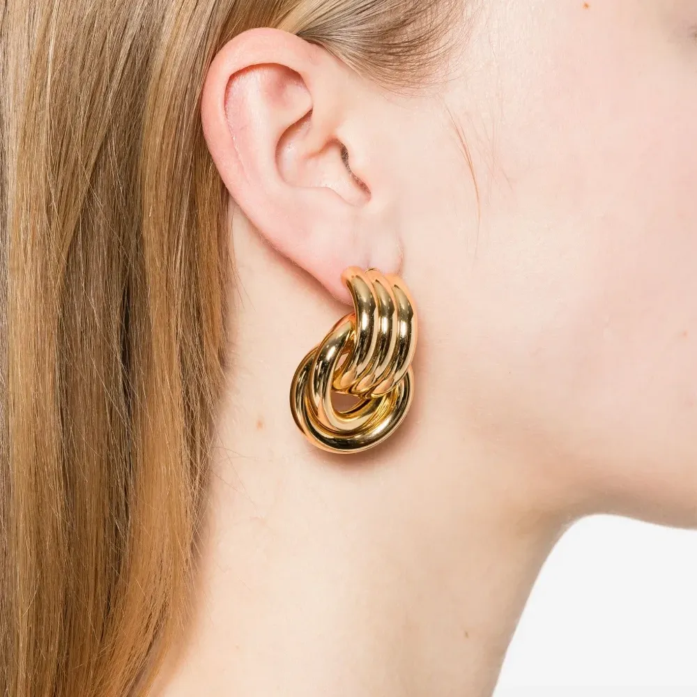 Серьги Double Knot