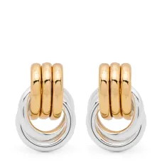 серьги Knot Mixed