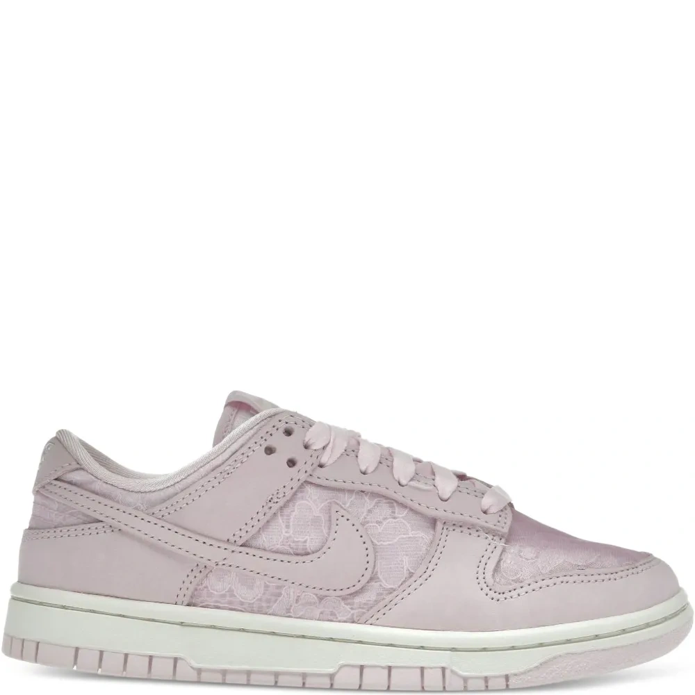 Кроссовки Dunk Low с цветочным кружевом