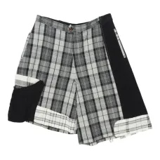 Шорты-бермуды в клетку