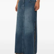 Макси-юбка с разрезом сбоку