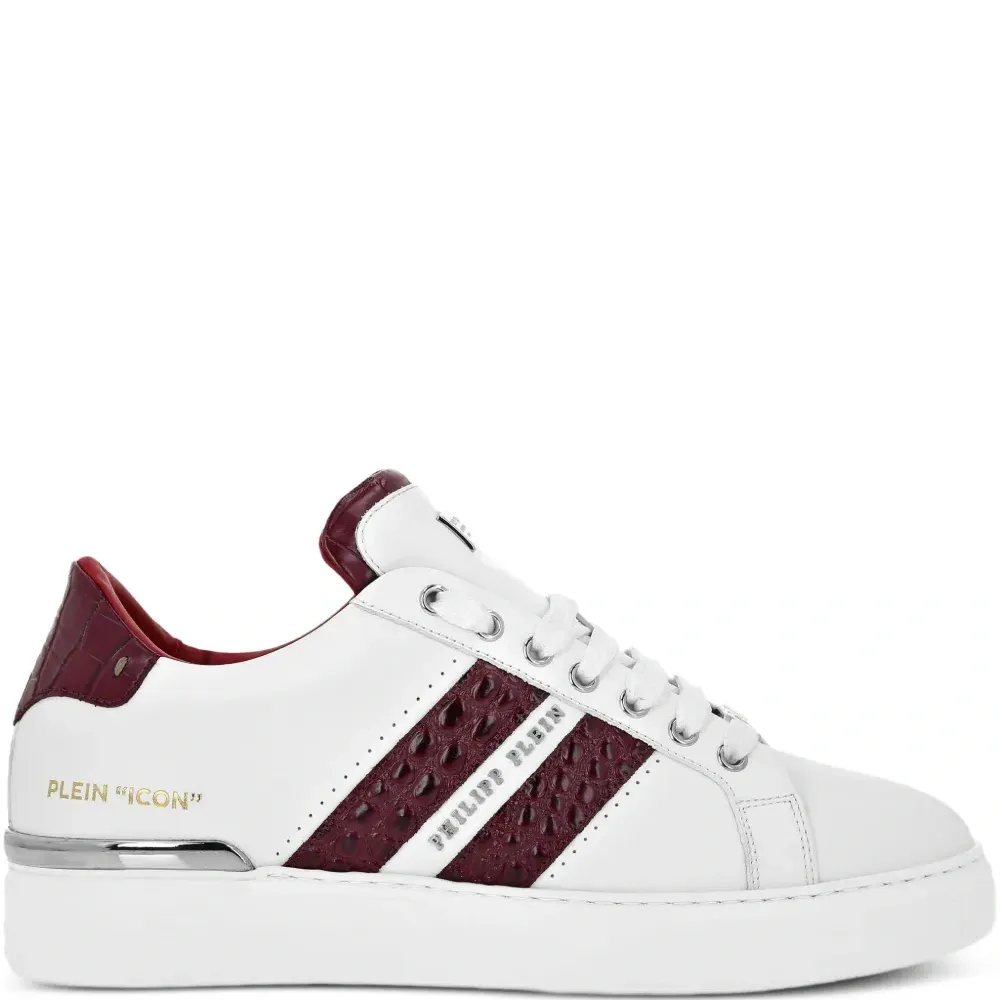 Кожаные кроссовки