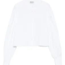 блузка с манжетами на пуговицах