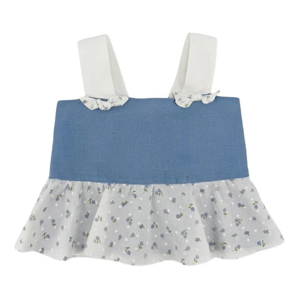 Льняной топ