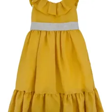 Льняное платье