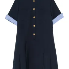 Платье с короткими рукавами