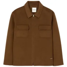 Куртка на молнии с накладными карманами