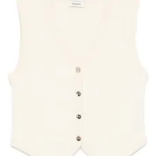 Кардиган в рубчик на пуговицах