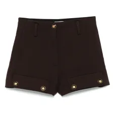 шорты с завышенной талией