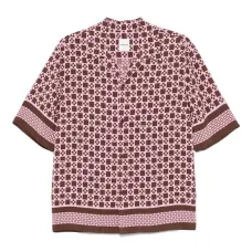 рубашка с принтом Square Cross