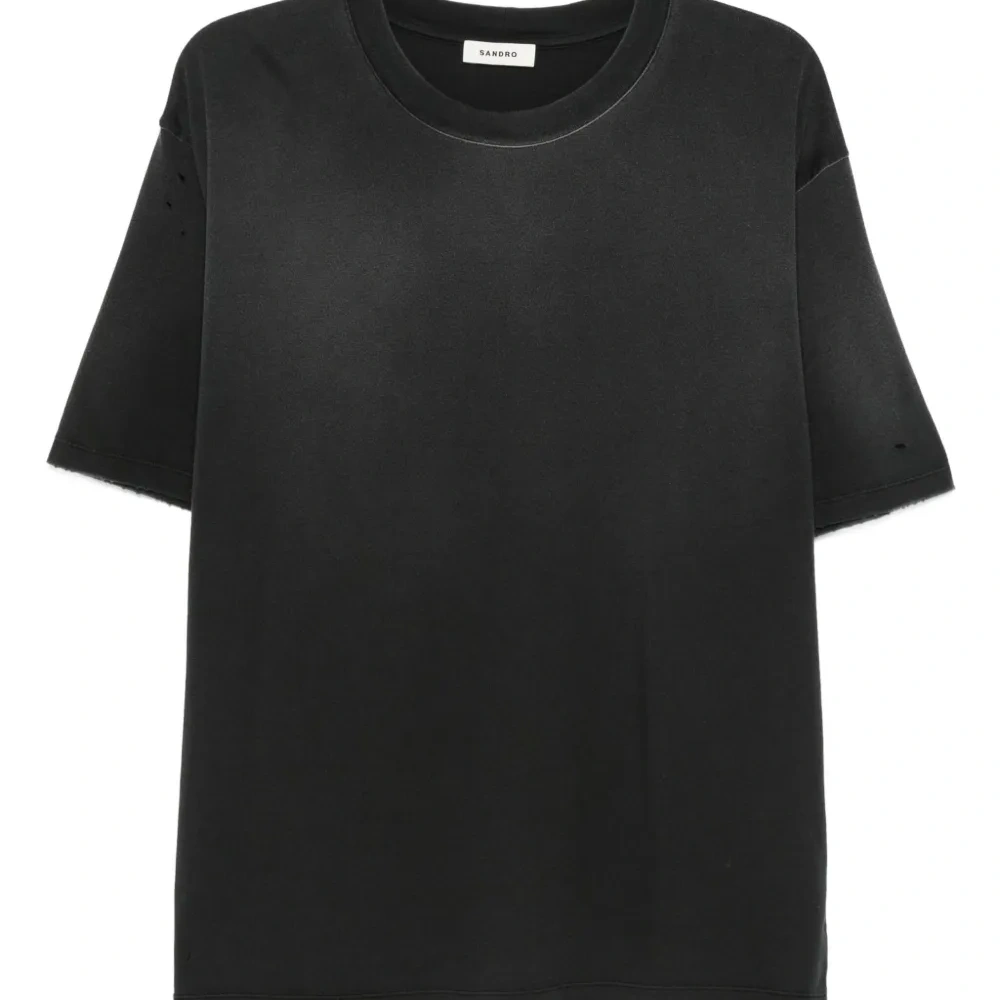 Футболка с круглым вырезом