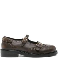 Лоферы с брогированием