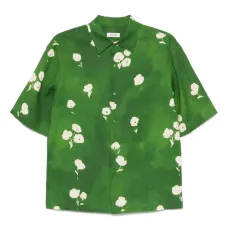 Рубашка с цветочным принтом