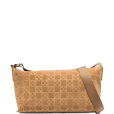 Сумка-мессенджер с тисненым узором