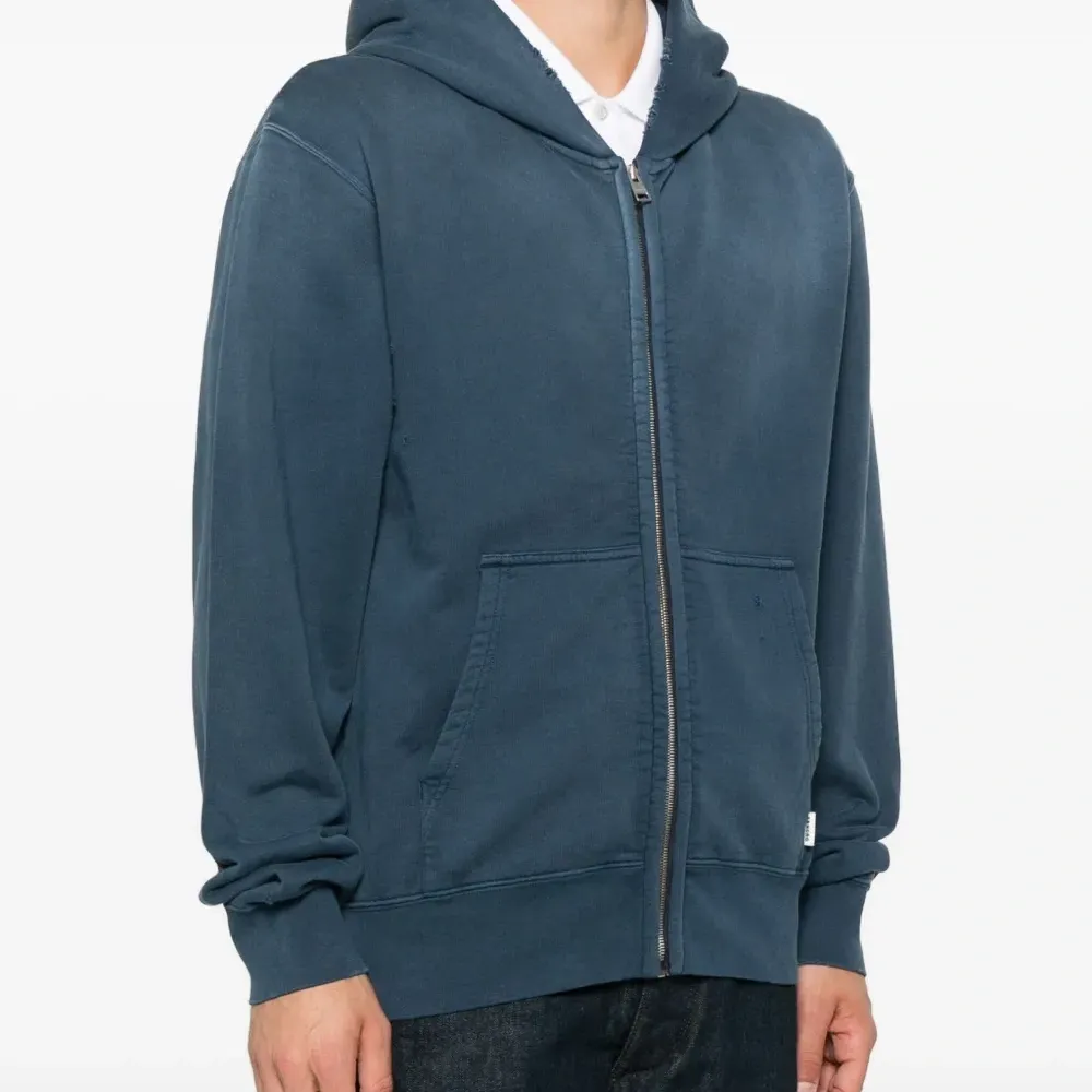 Худи на молнии с бахромой Худи на молнии с бахромой