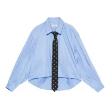 Рубашка асимметричного кроя