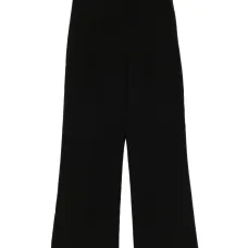 Брюки с завышенной талией и пуговицами