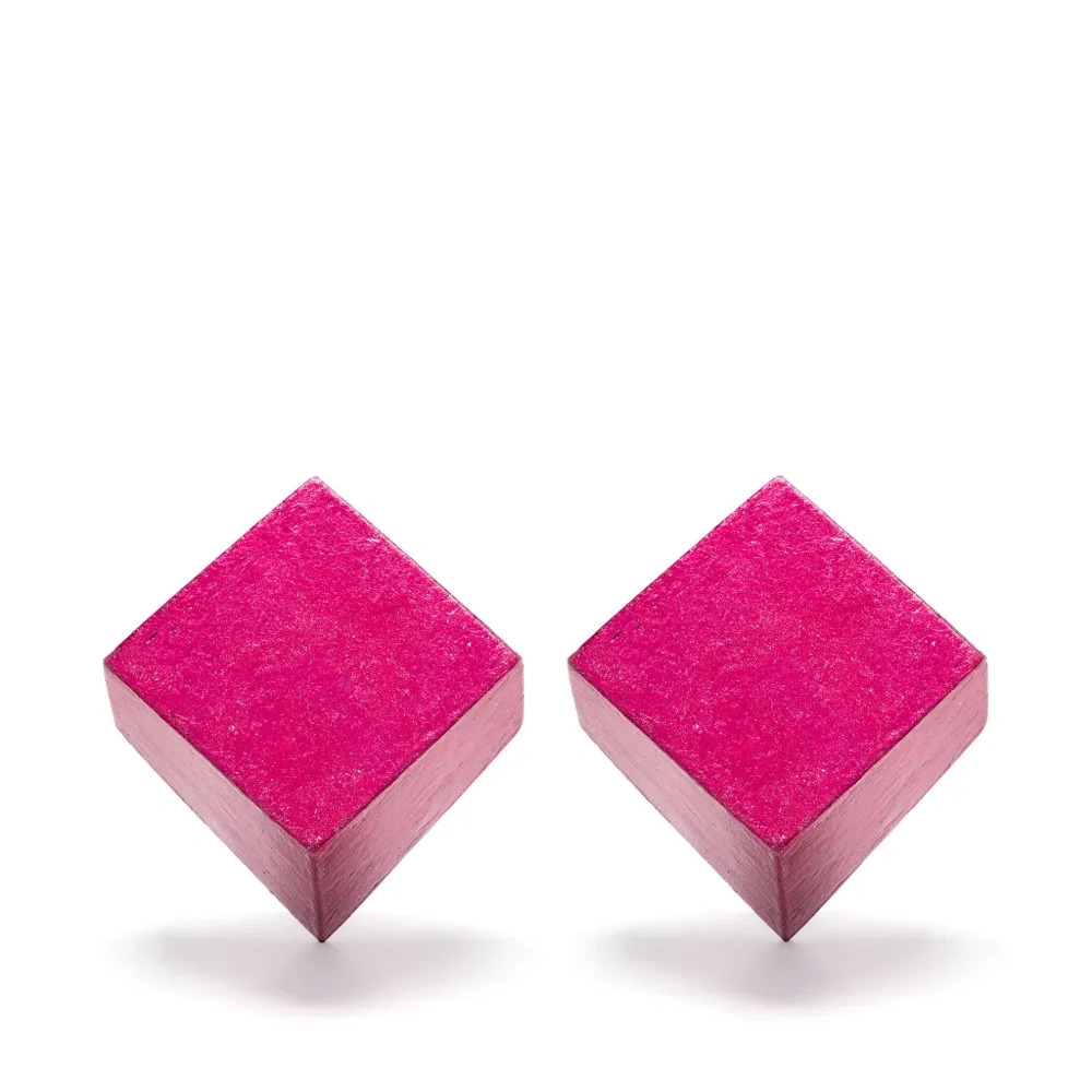 Серьги геометричной формы