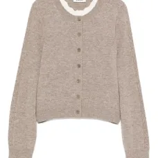 Кардиган с кружевом