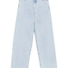 Джинсы с нашивкой-логотипом