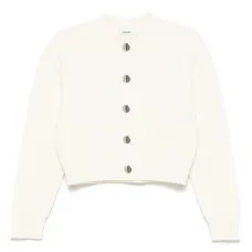 Кардиган с круглым вырезом