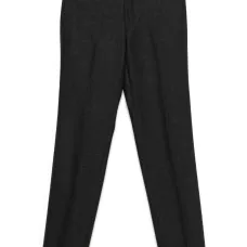 Прямые брюки с завышенной талией