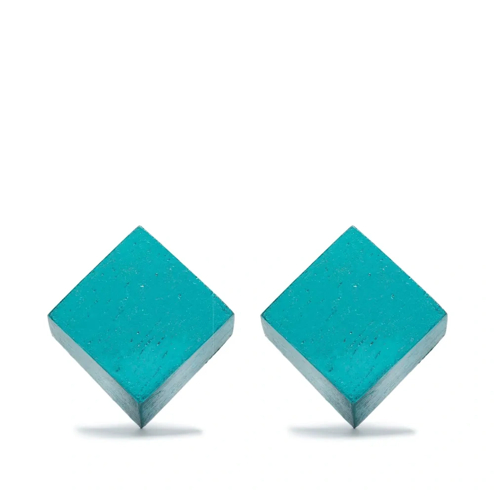 Серьги геометричной формы