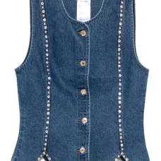 жилет со стразами жилет со стразами