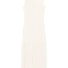 Трикотажное платье миди с заклепками Трикотажное платье миди с заклепками