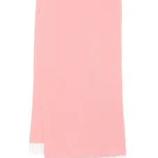 Кашемировый шарф с бахромой Кашемировый шарф с бахромой