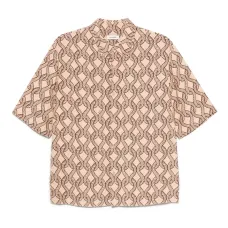 рубашка с принтом