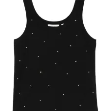 топ со стразами