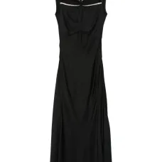 Платье макси с кристаллами