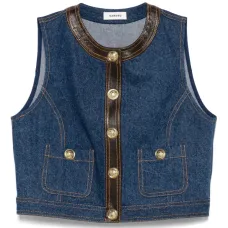 джинсовый жилет джинсовый жилет