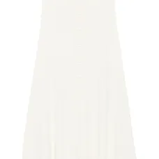 расклешенная юбка на пуговицах