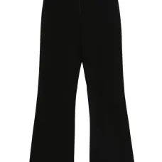 Расклешённые брюки на молнии