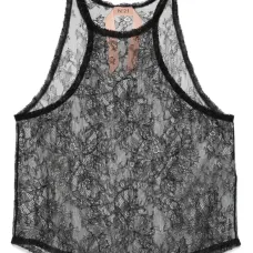 Топ с цветочным кружевом