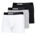 Комплект из трех боксеров с логотипом Комплект из трех боксеров с логотипом