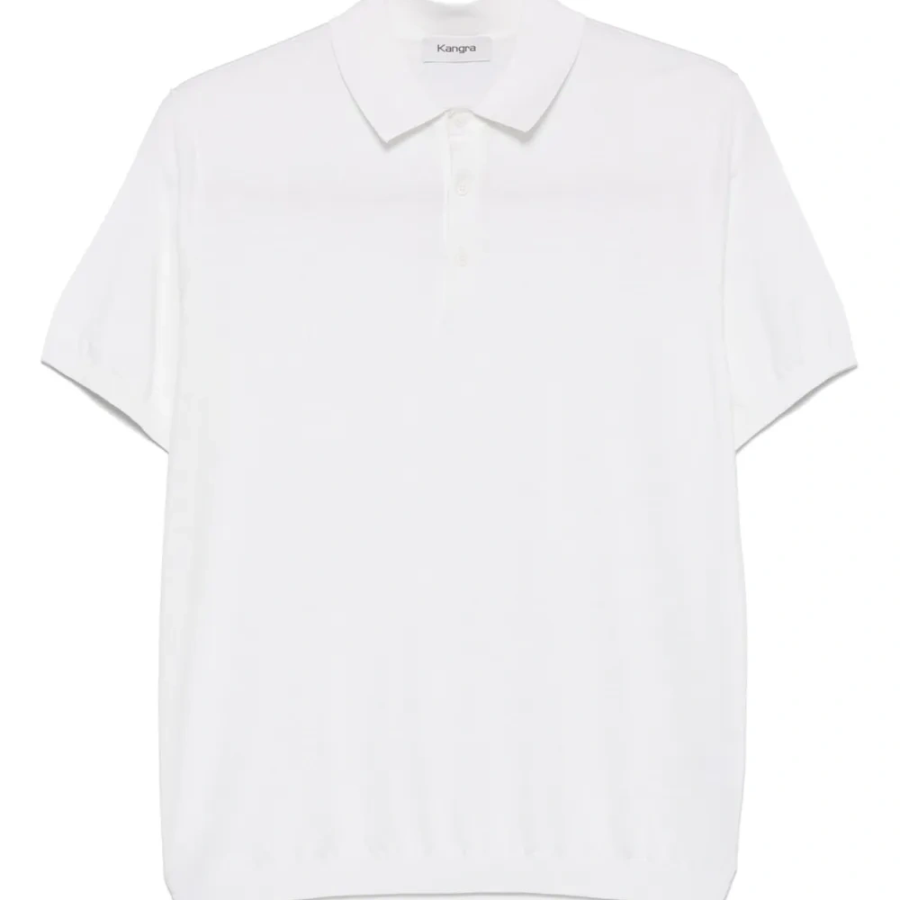 Рубашка поло в рубчик