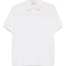 Рубашка поло в рубчик