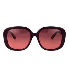 Солнцезащитные очки в массивной оправе