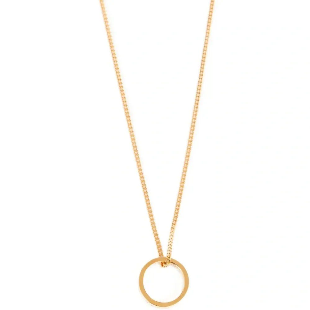 колье с подвеской-логотипом