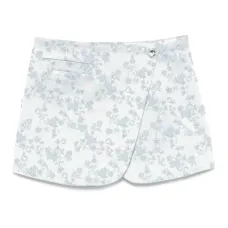 жаккардовая юбка мини с цветочным узором жаккардовая юбка мини с цветочным узором