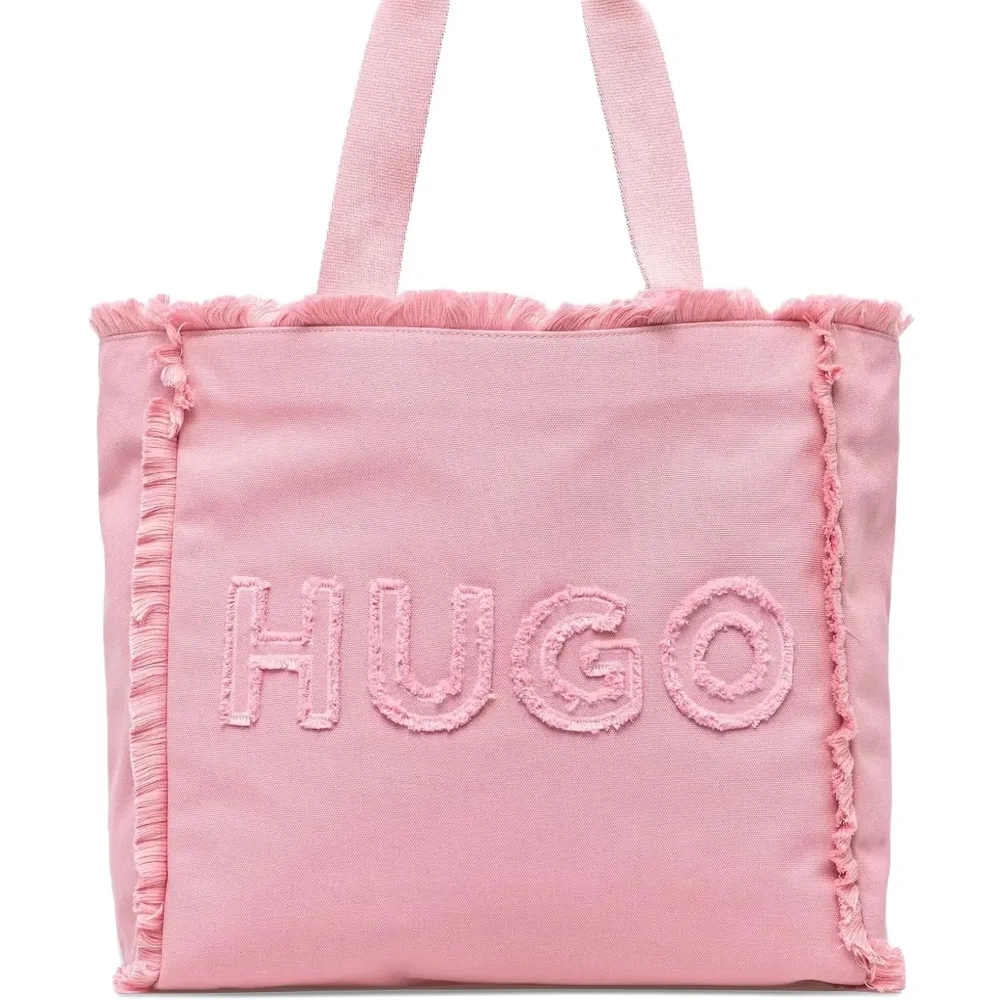 Сумка-тоут с вышитым логотипом