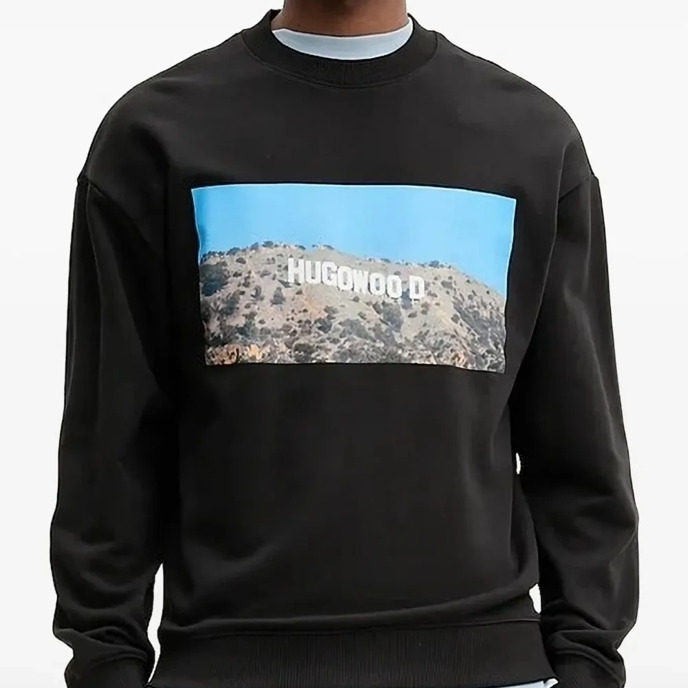 Толстовка Hugowood с графичным принтом