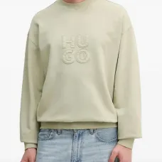 Свитшот с вышитым логотипом